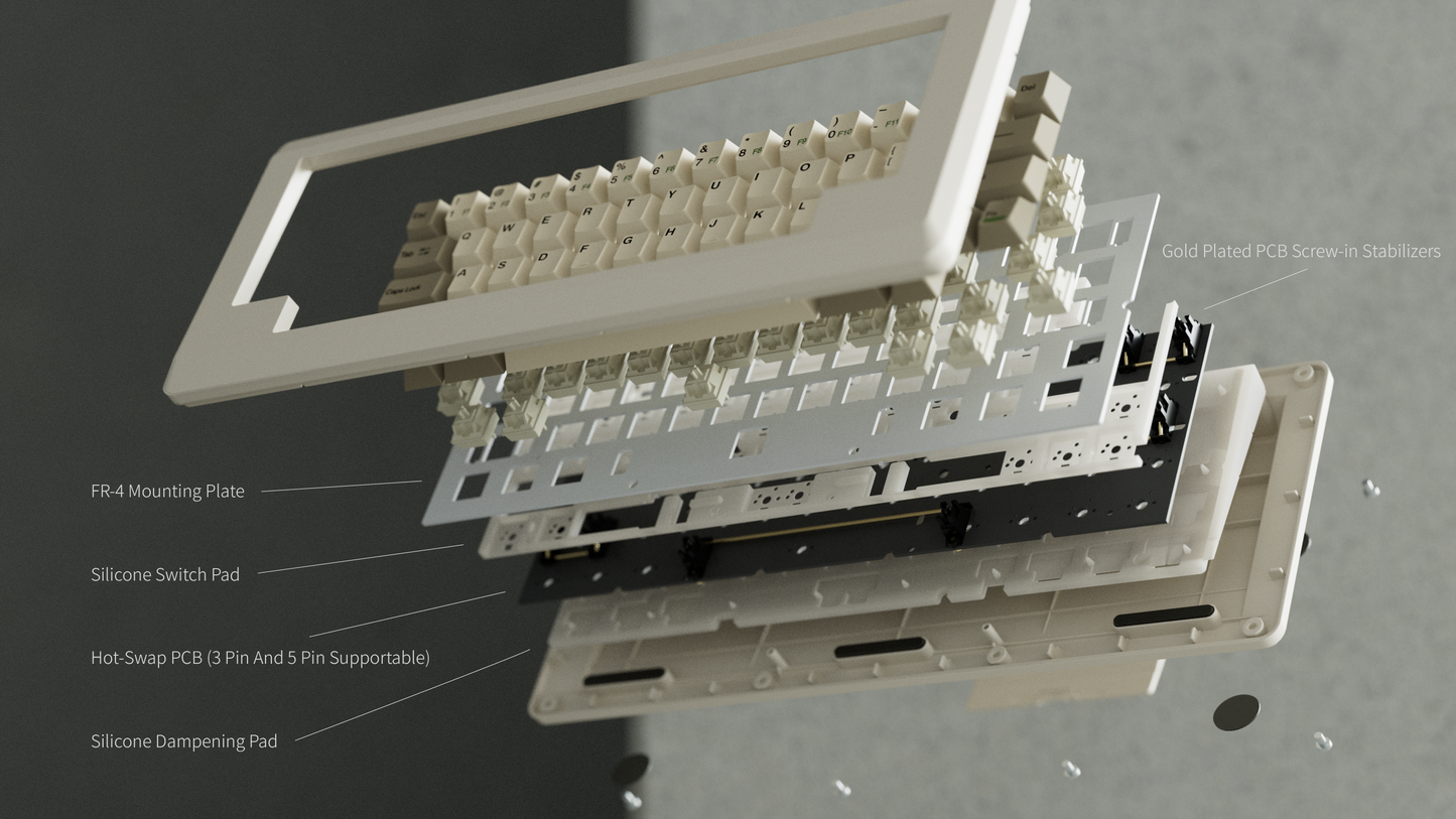 M0110 QMK/VIA/Vial 有线版本