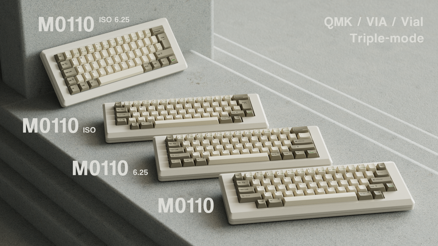 M0110 QMK/VIA/Vial 有线版本